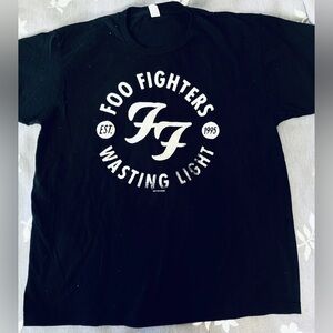 Foo Fighters Tshirt 2011 Wasting Light Tour Men’s Sz L Dave Grohl Authentic NEW